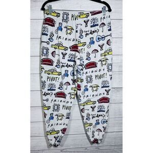 F.R.I.E.N.D.S Television Series Soft Sleep Pajama Pants Joggers Sleepwear Medium